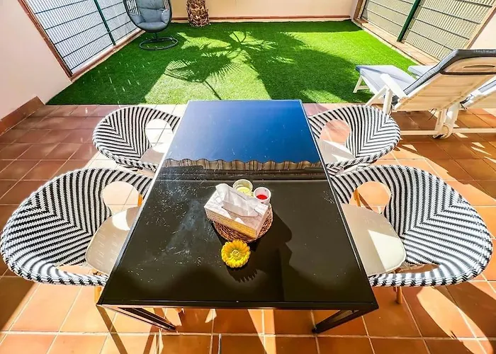 Fantastic Ocean View Apt, Ac! Parking! Terrace! Pa86 公寓