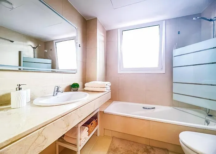 Fantastic Ocean View Apt, Ac! Parking! Terrace! Pa86 公寓